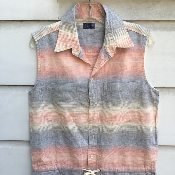 New MOTHER short sleeveless drawstring dress M - Picture 2 of 8